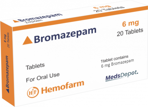 Bromazepam 6mg Tablets