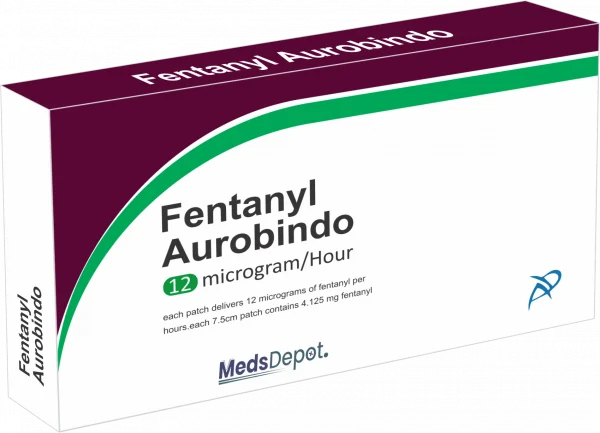 Fentanyl Aurobindo 12mcg Pleister