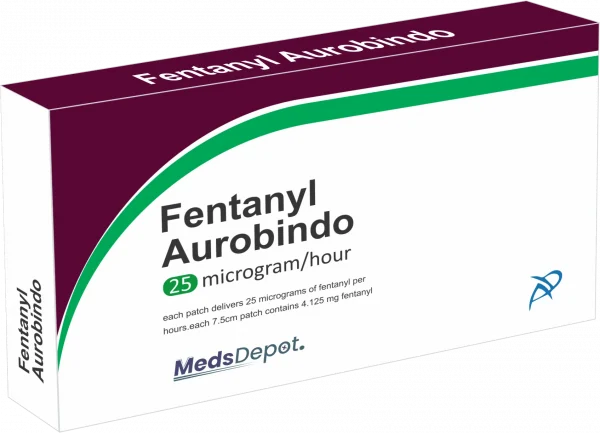 Fentanyl Aurobindo 25mcg Pleister