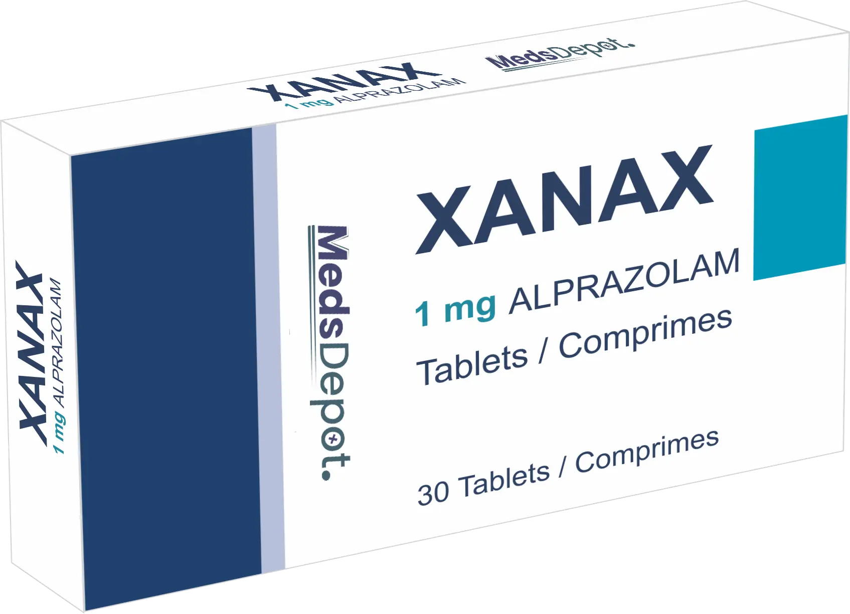 Xanax 1 MG 2*15 (30 tabletten)