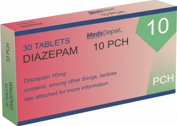 Diazepam 10mg 2*15 (30 tablets)