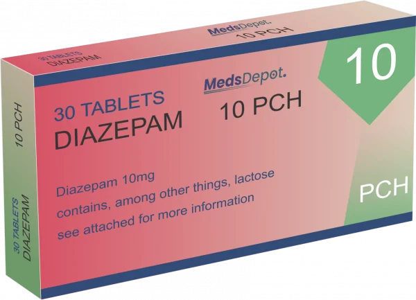 Diazepam 10mg 2*15 (30 tabletten)