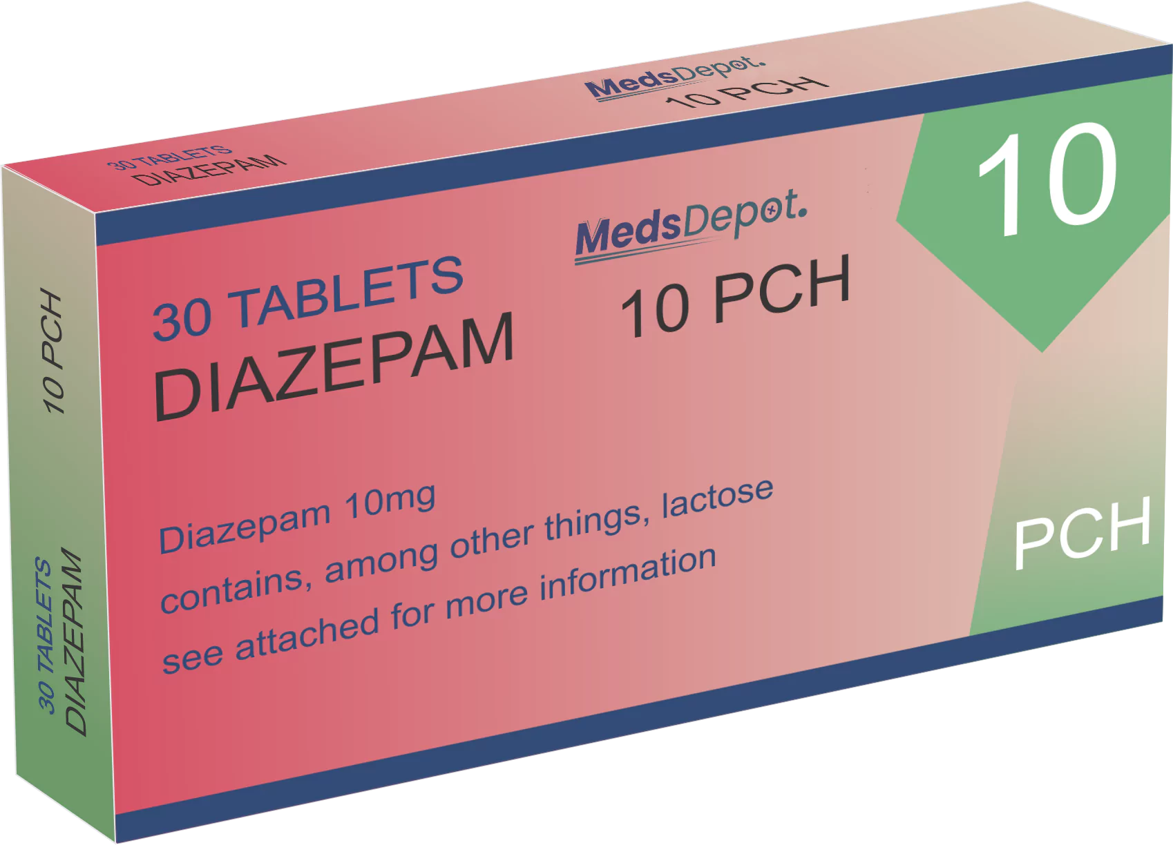 Diazepam 10mg 2*15 (30 tabletten)