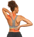 faceless-curly-woman-suffers-from-spine-pain-wears-sport-bra-shows-location-inflammation-isolated-white-background